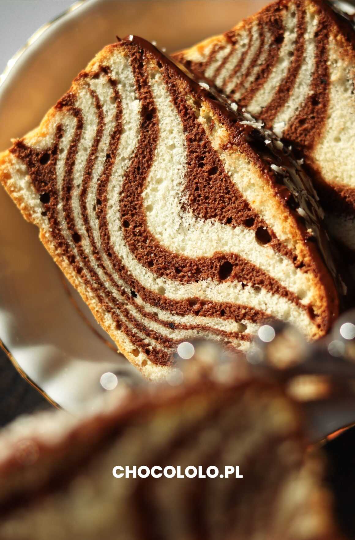 babka zebra na białkach - sposób na wykorzystanie białek