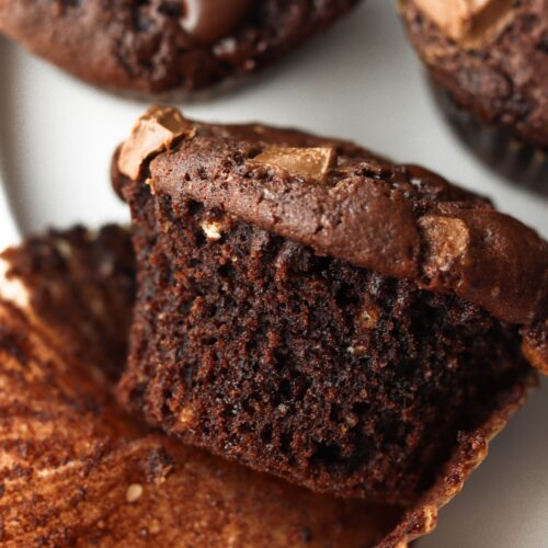 czekoladowe muffiny bez glutenu