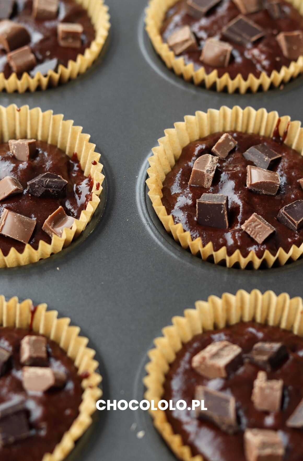 przepis na czekoladowe muffiny bezglutenowe