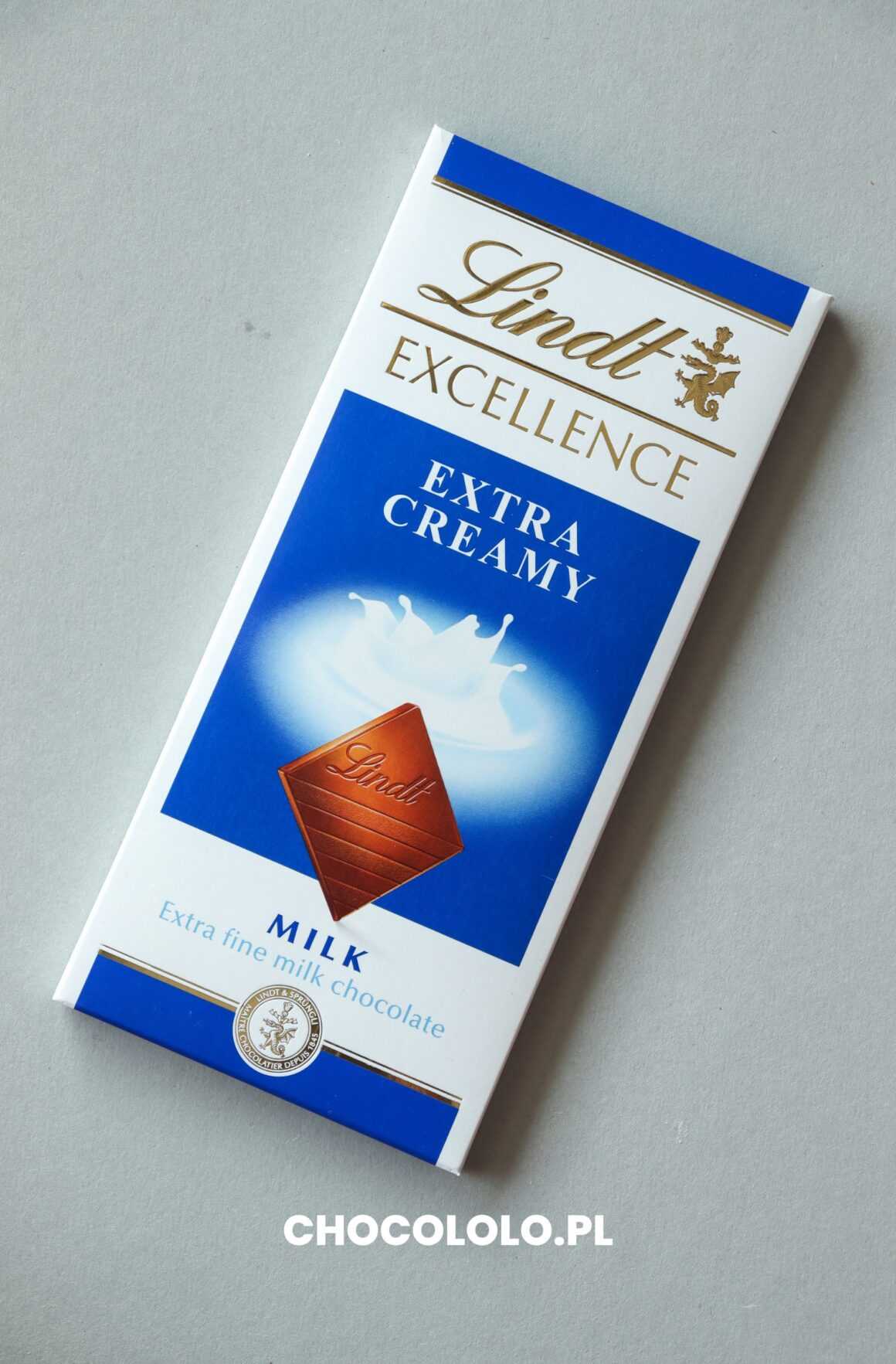 Lindt Czekolada mleczna extra creamy recenzja