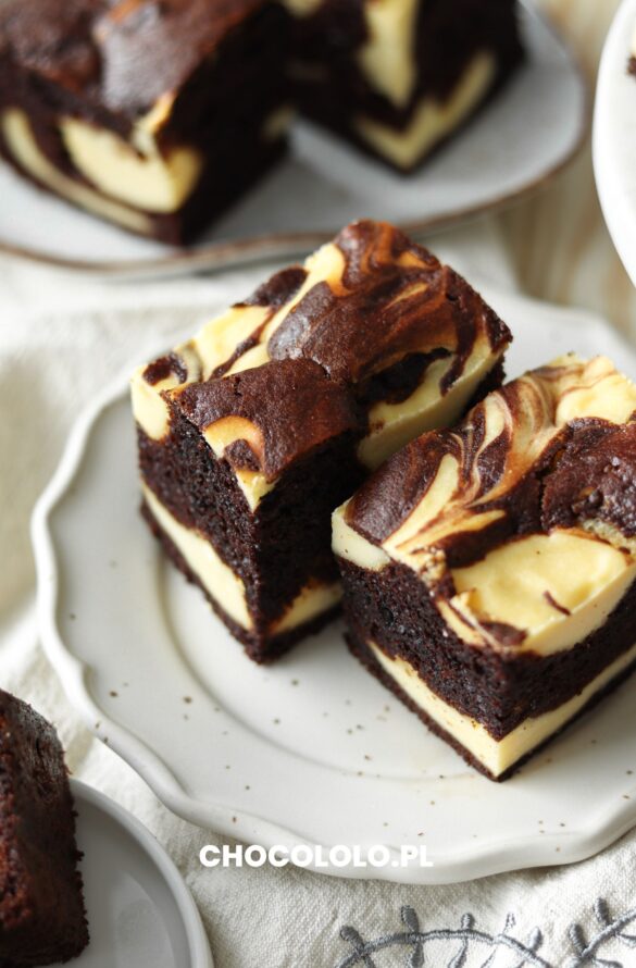 ciasto czekoladowe z serem