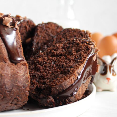 czekoladowa babka na wielkanoc