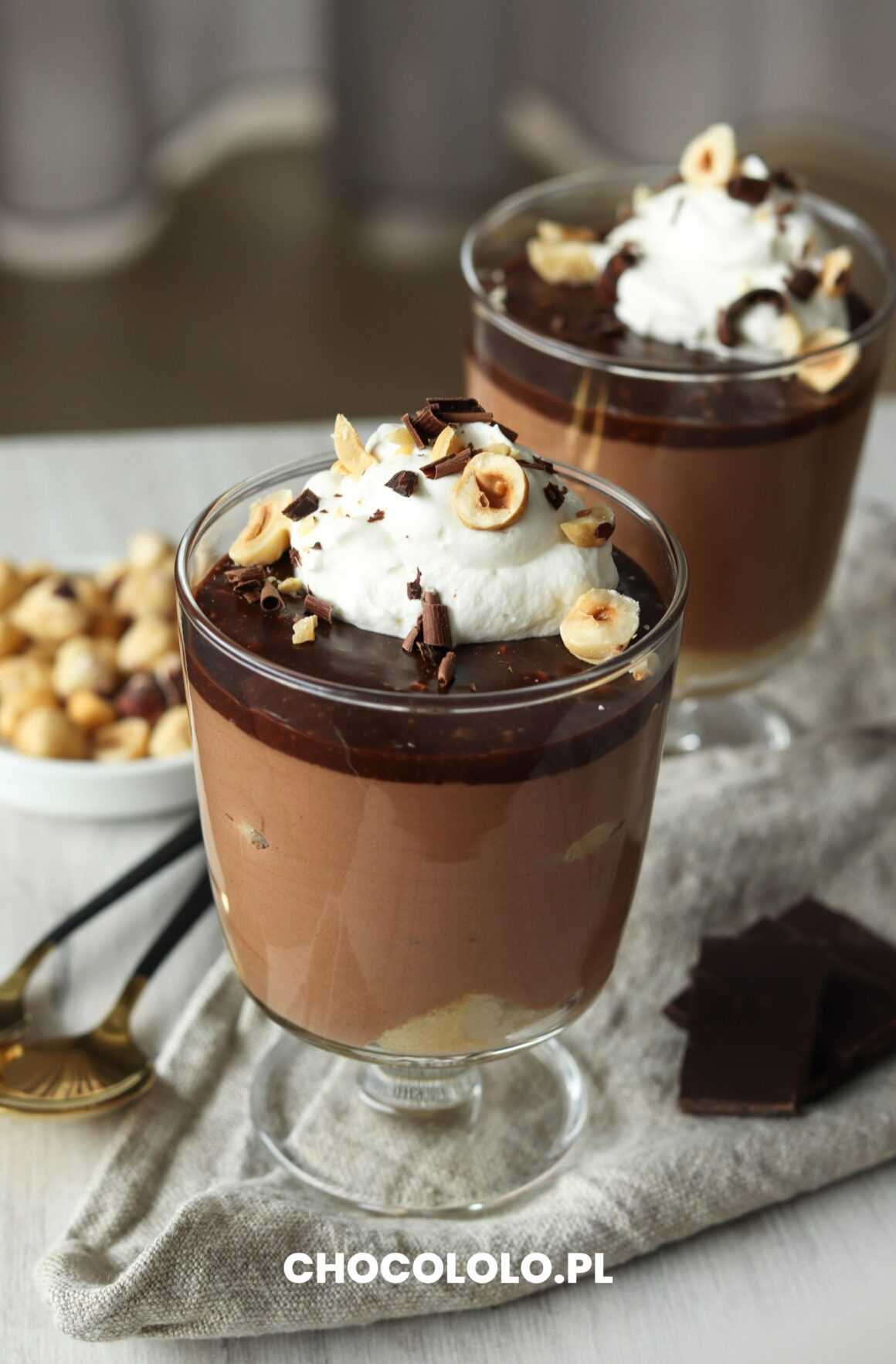 mus z nutelli prosty przepis na deser