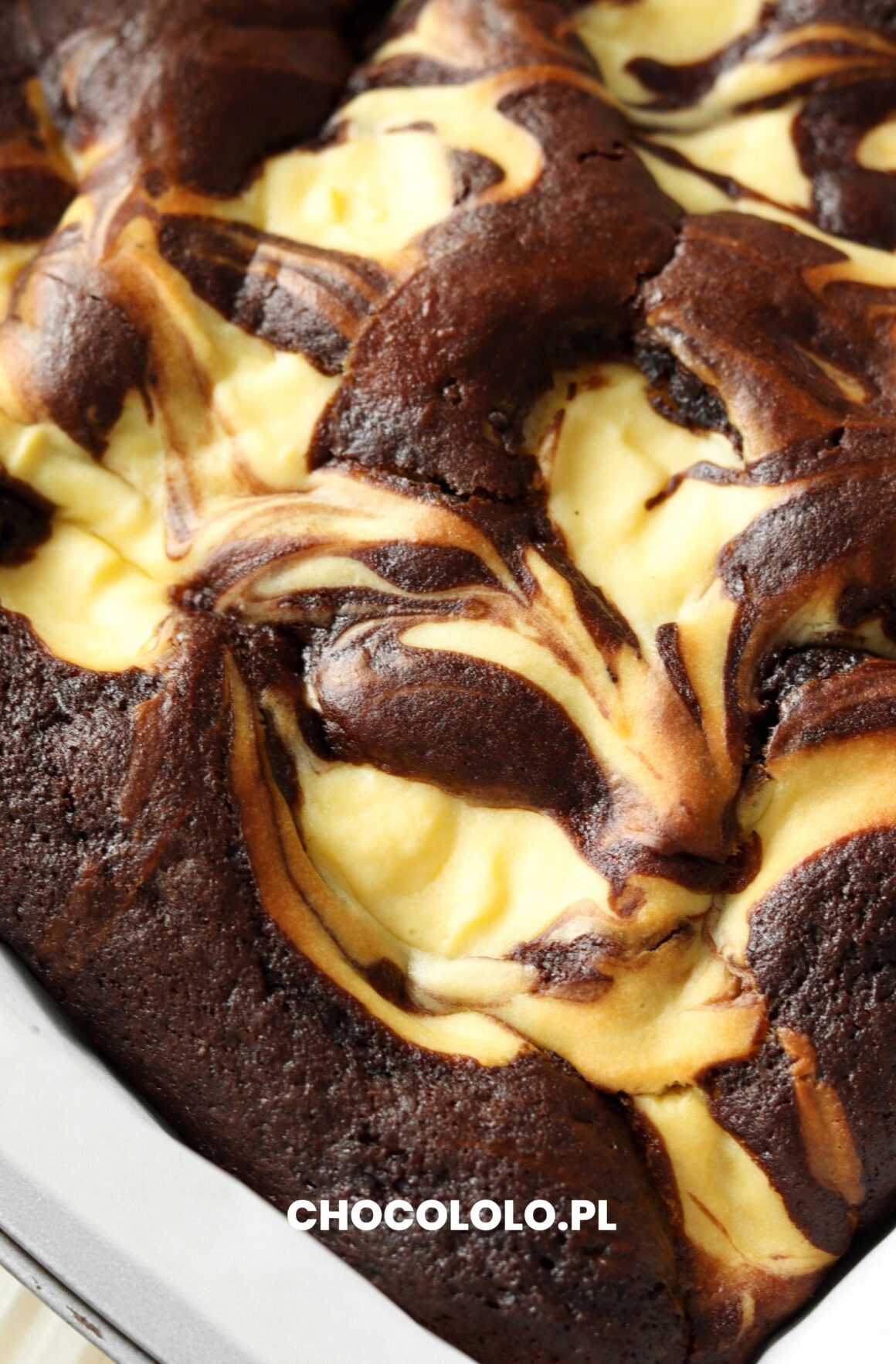 przepis na ciasto czekoladowe z serem