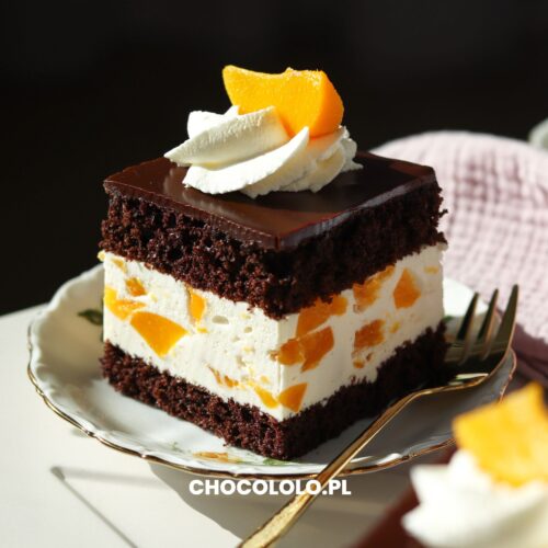 brzoskwiniowiec z czekoladą