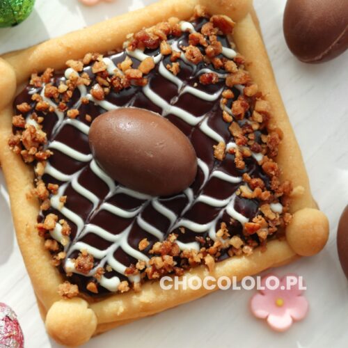 małe mazurki z czekoladą przepis