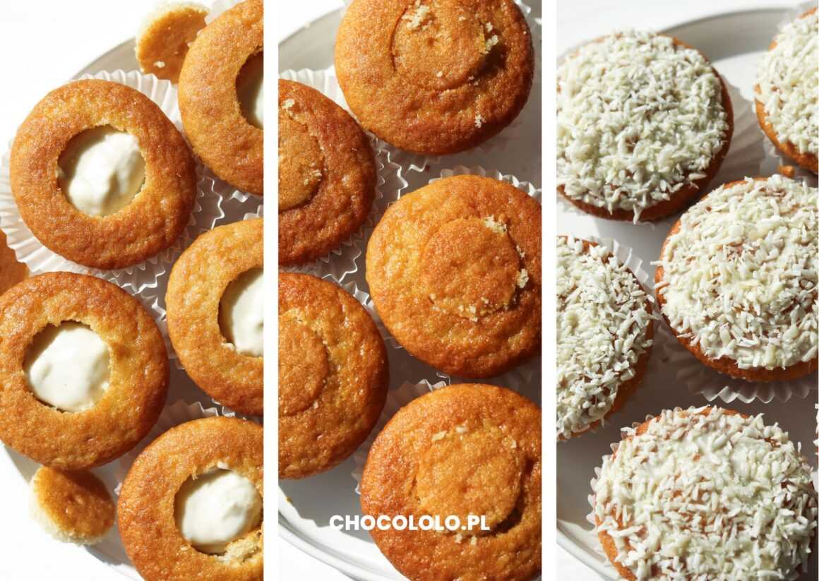 przepis na najlepsze babeczki rafaello