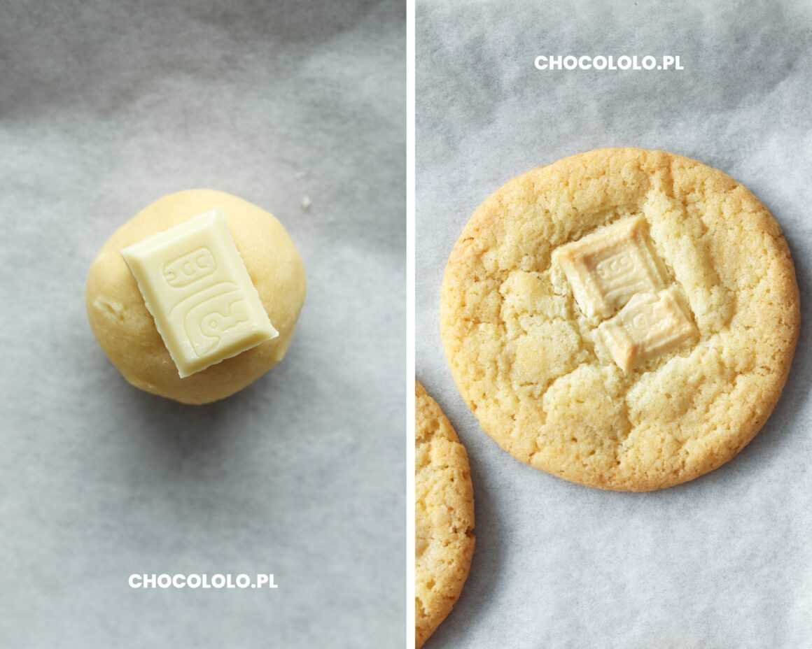 test ciasteczka biała czekolada meltie