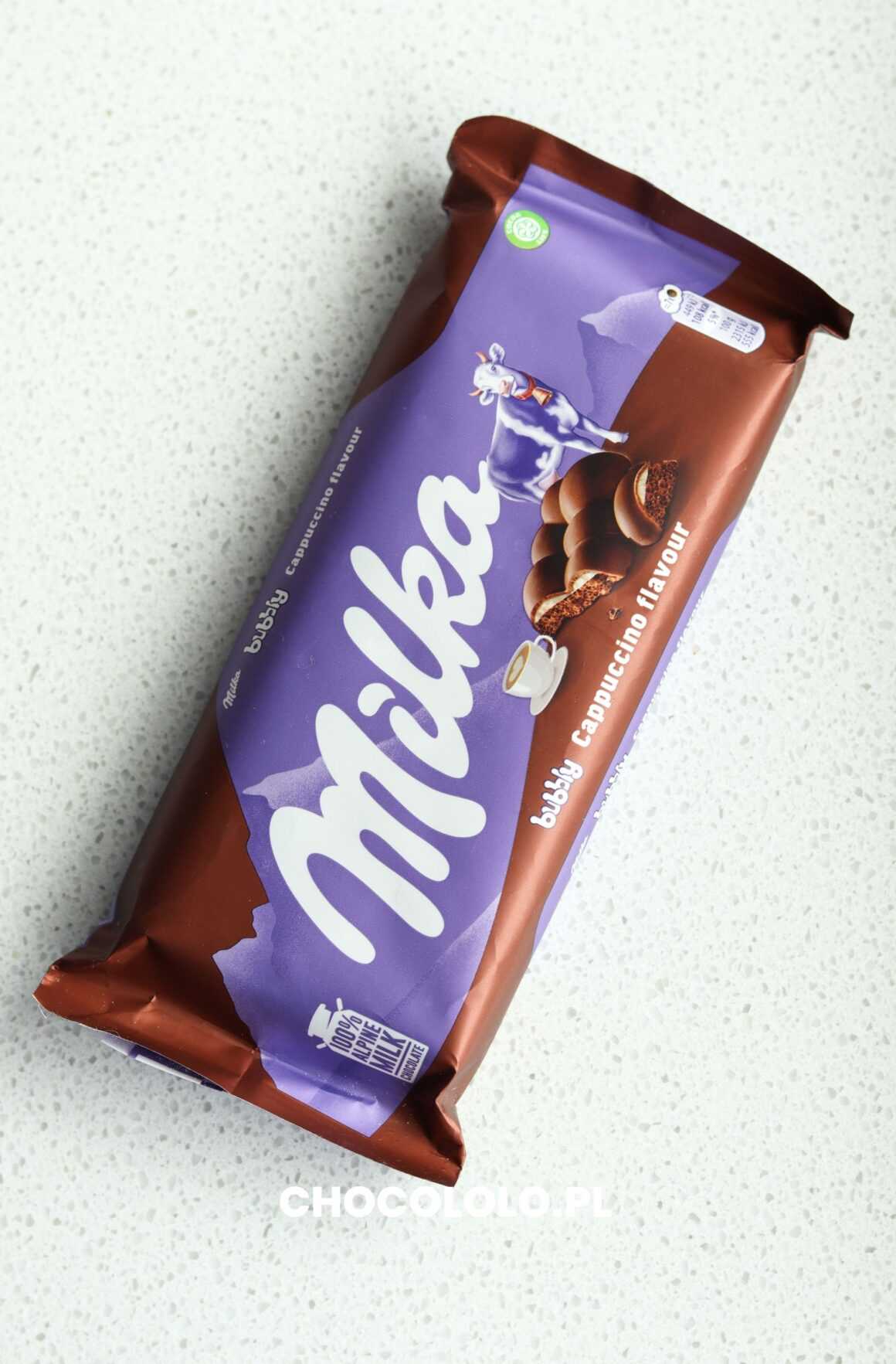 Milka bubbly cappuccino recenzja