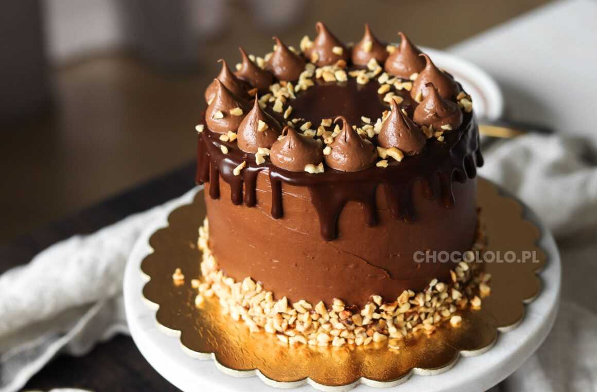 mini tort z nutellą na 4-6 osób