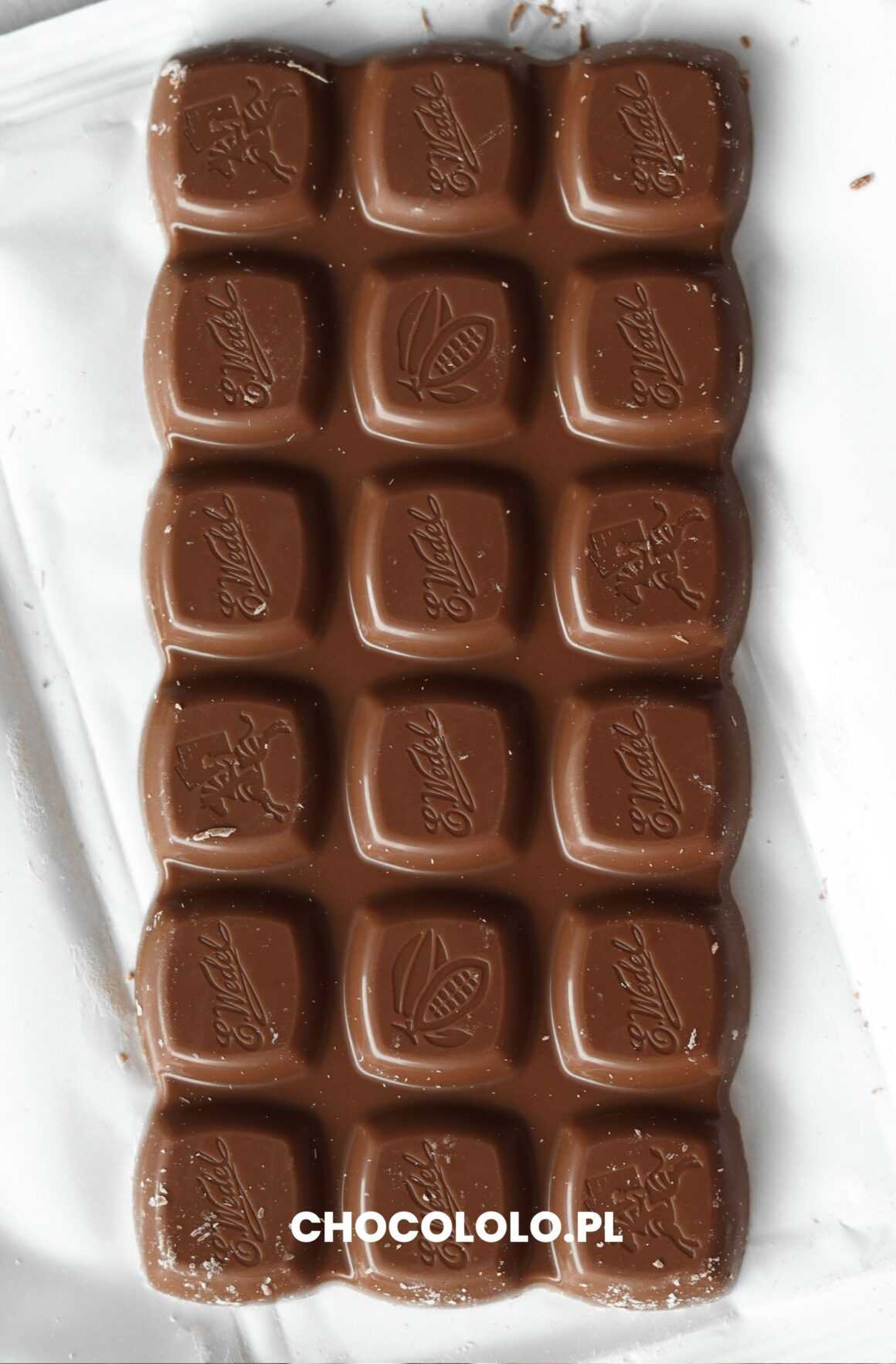 wedel czekolada mocno mleczna tabliczka